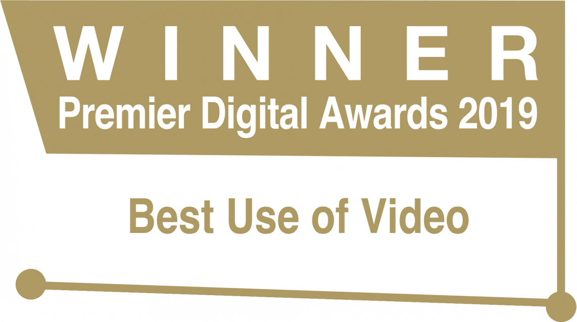 winner of premier digital award 2019 logo