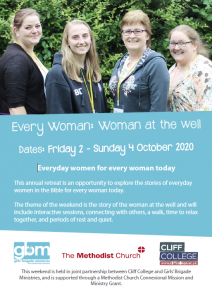 Woman at the Well retreat flyer