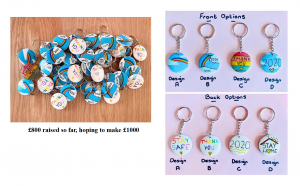 Jessica Smith's keyring designs