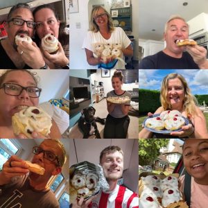 Belgian bun recipients collage