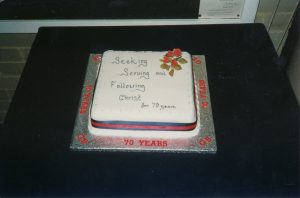 1st Waterlooville anniversary cake