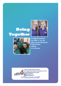 Being Together 10-18s resource cover