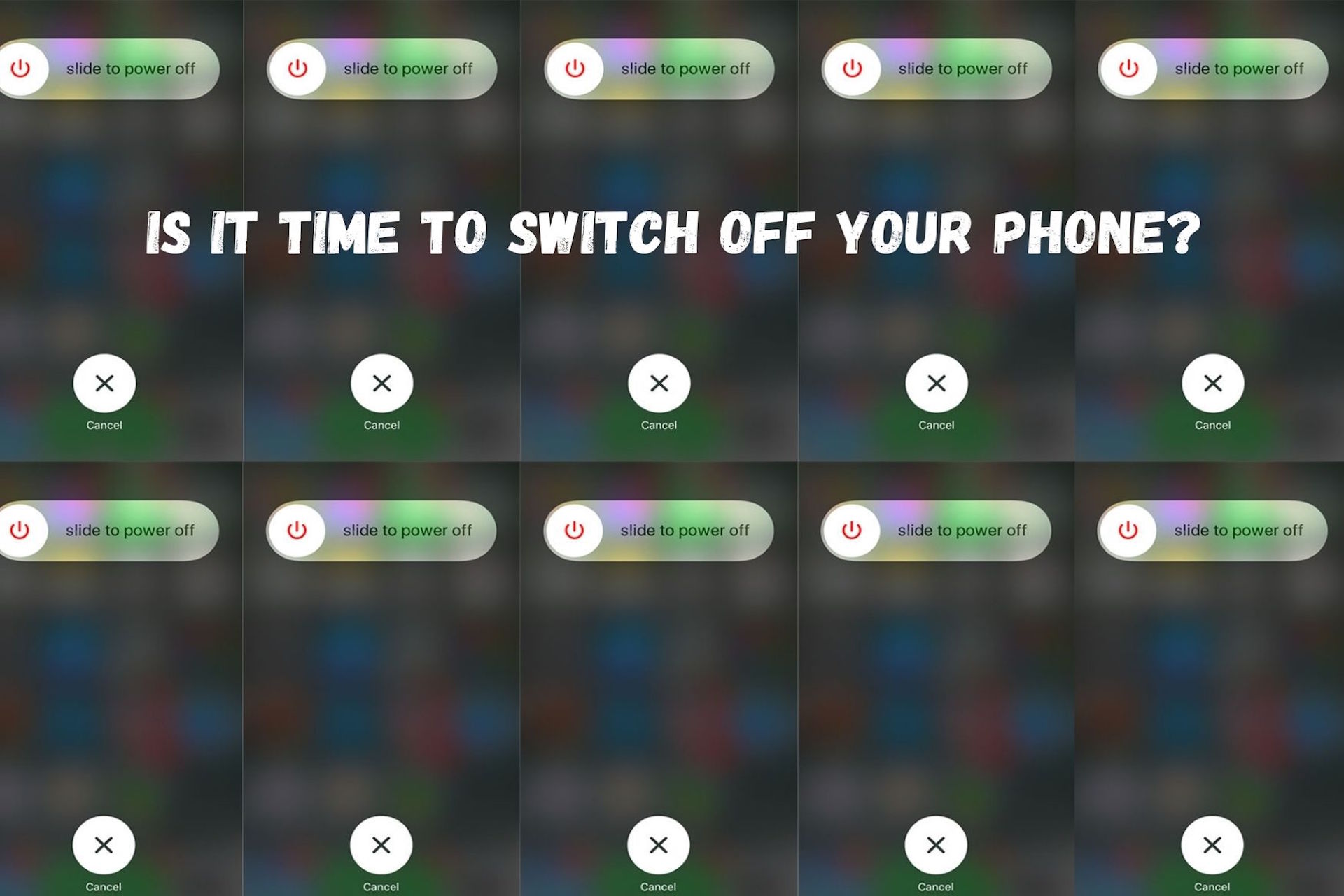 Is it time to switch off your phone?