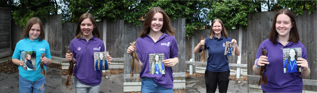 1st Hawkwell girls after haircut montage