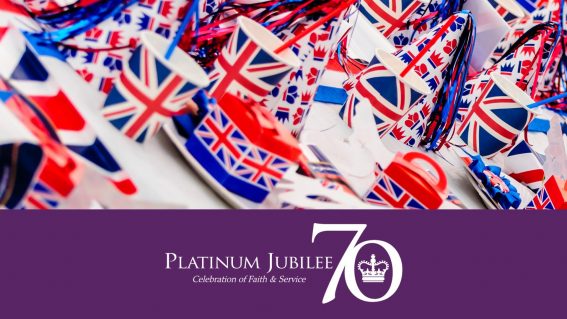 Platinum jubilee banner