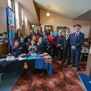 8th Portsmouth GB members and volunteers with local councillors