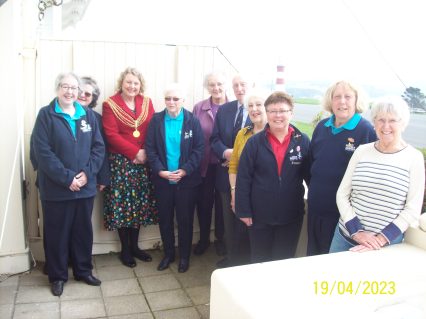 GB volunteers from 2nd Plymouth with local councillors