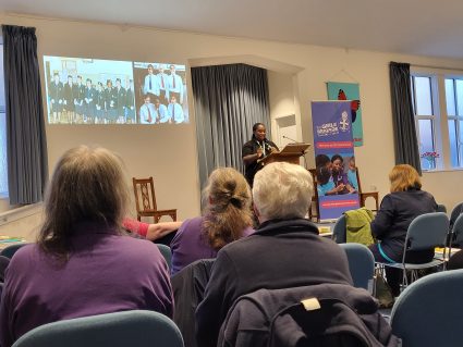 GB members listening to speaker at Winter Conference 2023