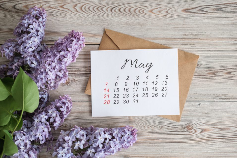 May calendar.