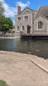 Martha's picture of her church.